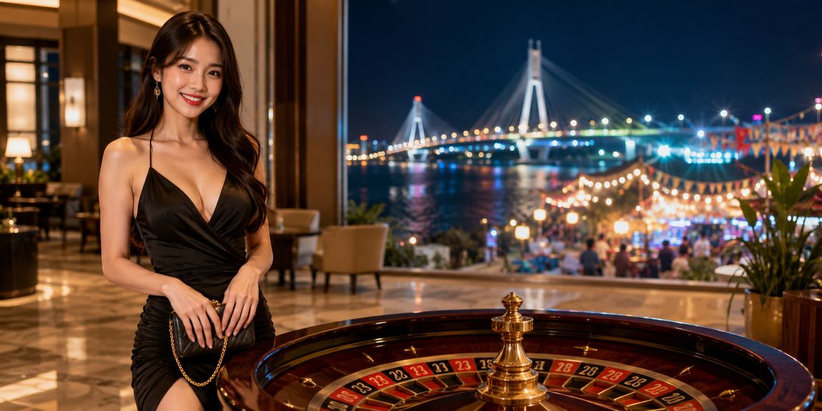 Người chơi đặt cược Roulette tại chợ đêm Cần Thơ