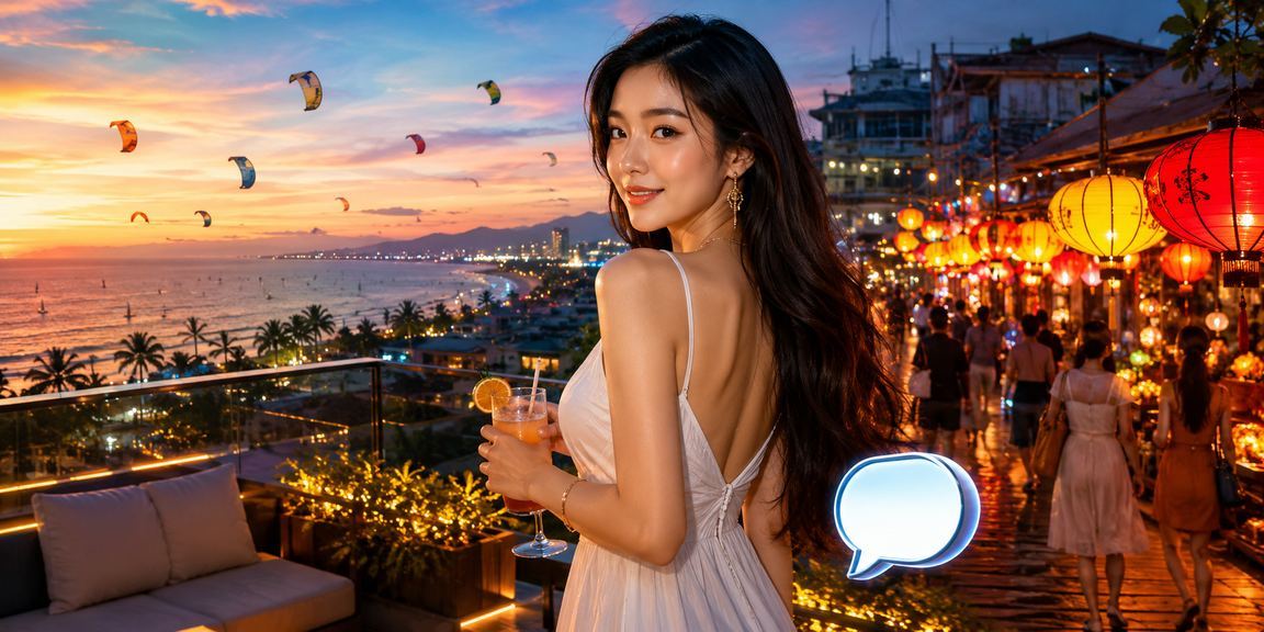 Khách hàng đăng nhập app casino Mui Ne vào ban đêm